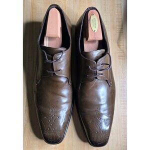 Mezlan | Shoes | Mezlan Brown And Blue Oxford Shoes With  display picture 1